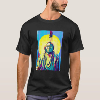 Sentado Touro Nativo - Camisa Americana