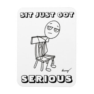 SENTE APENAS o ímã flexível SÉRIO OBTIDO