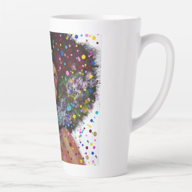Sente-se bem - Caneca Latte (Direita)