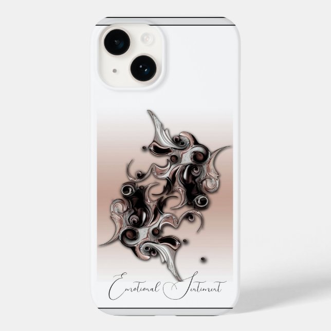 "Sentimento Emocional", Caso do Apple iPhone 14 (Verso)