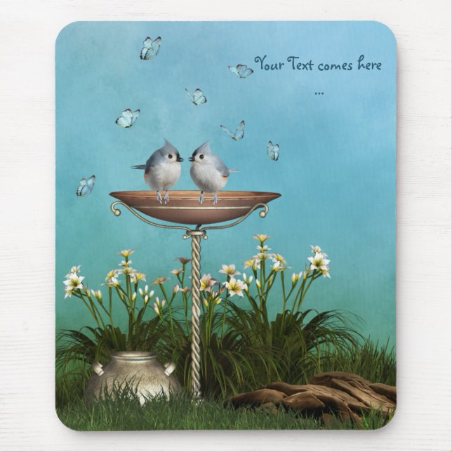 Sentimentos de verão Mousepad (Frente)