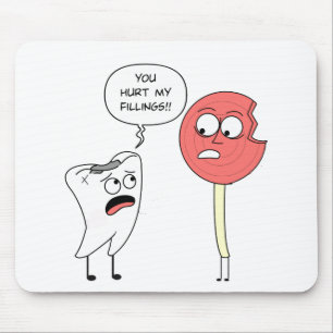Sentimentos ferido Mousepad