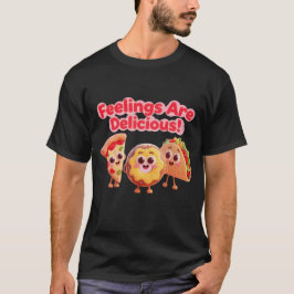 Sentimentos São Deliciosos - Camiseta Masculina