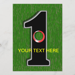 Sentindo sorte no golfe?