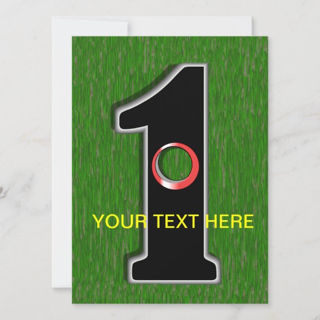 Sentindo sorte no golfe? (Frente)