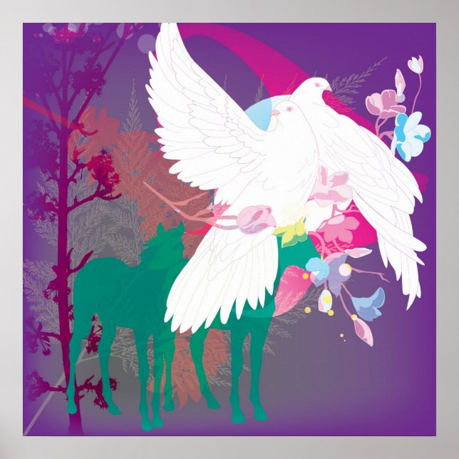 "Sentir-se vivo" Grande Poster Impressão (Frente)