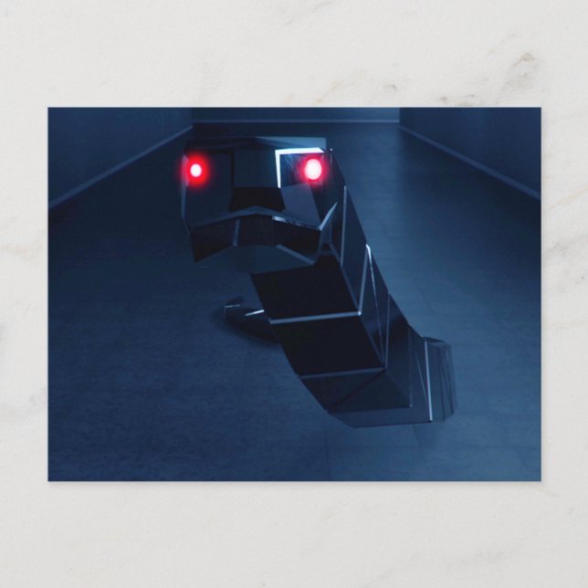 SentrySnake 3D - Cartão postal (Frente)