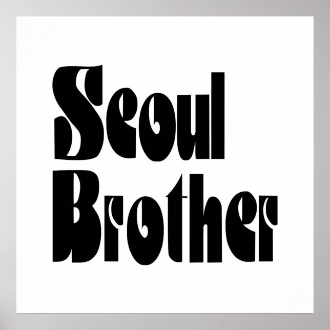Seoul Brother Poster (Frente)