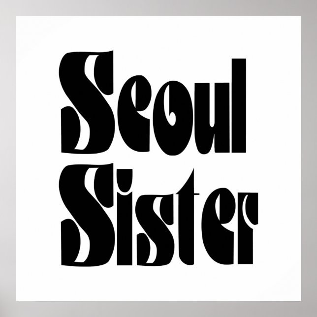 Seoul Sister Poster (Frente)