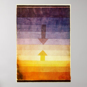 Separação de Paul Klee na Poster da noite