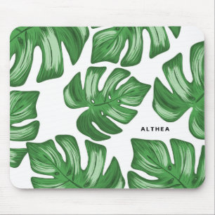 Separe o Mousepad Tropical Philodendron Leaf Philo