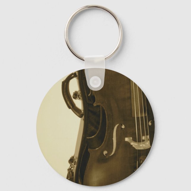 Sepia Cello Chaveiro (Frente)