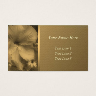 Sepia Hibiscus Envelhecido