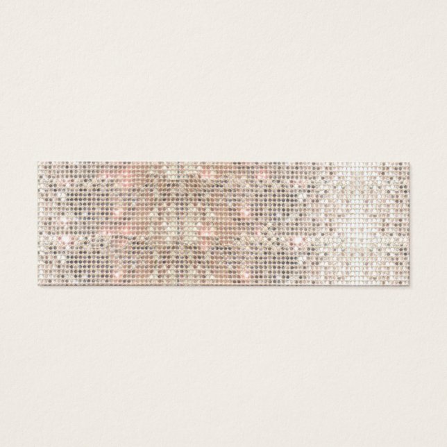 Sequências de Prata Faux Cótis Inserir Rosa (Frente)