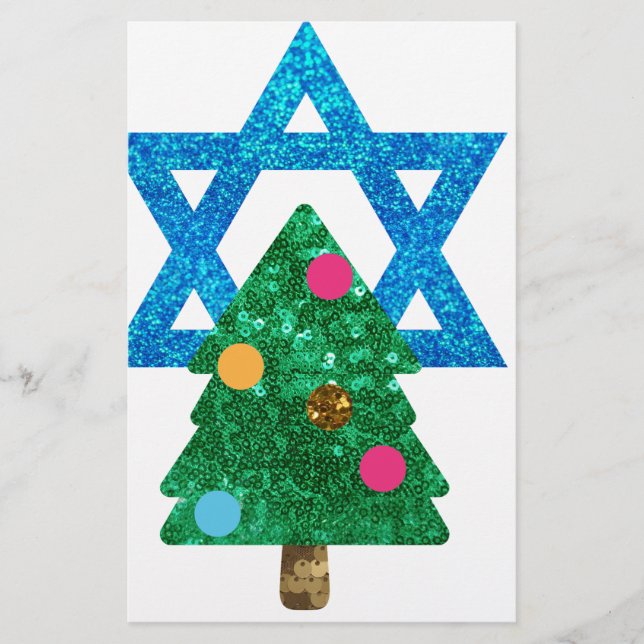 sequin christmukkah hanukkah (Frente)