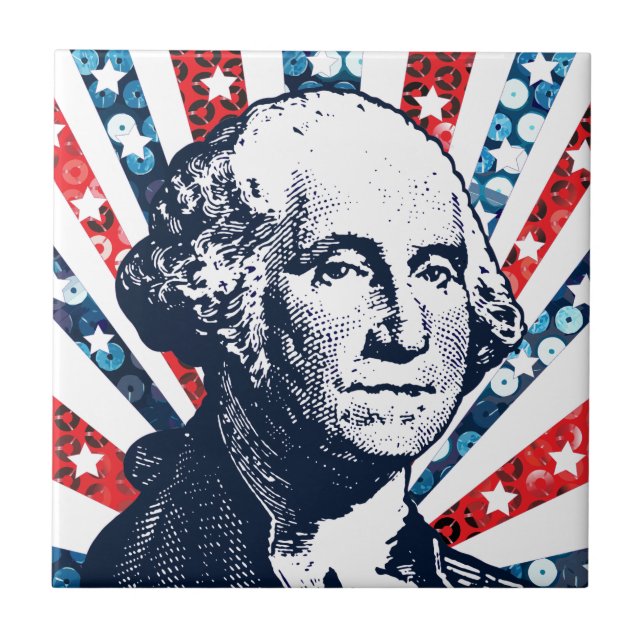 sequin george washington (Frente)