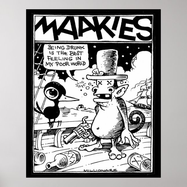 Ser Bebado É O Melhor Poster De Sentimento (Frente)