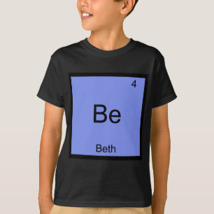 Ser - Camiseta com o nome do elemento químico engr