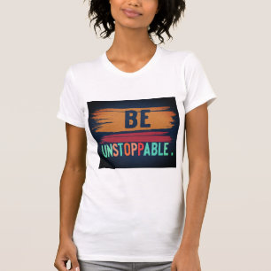Ser Design de Camisa T Negrito Imobilizável