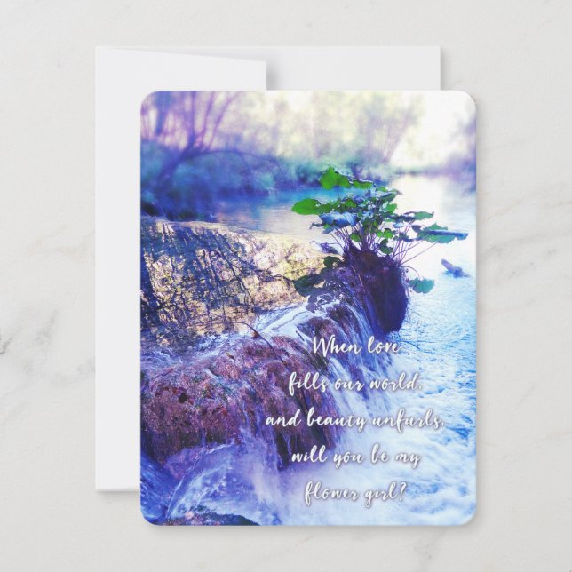 ser o meu convite para a menina das flores (Frente)