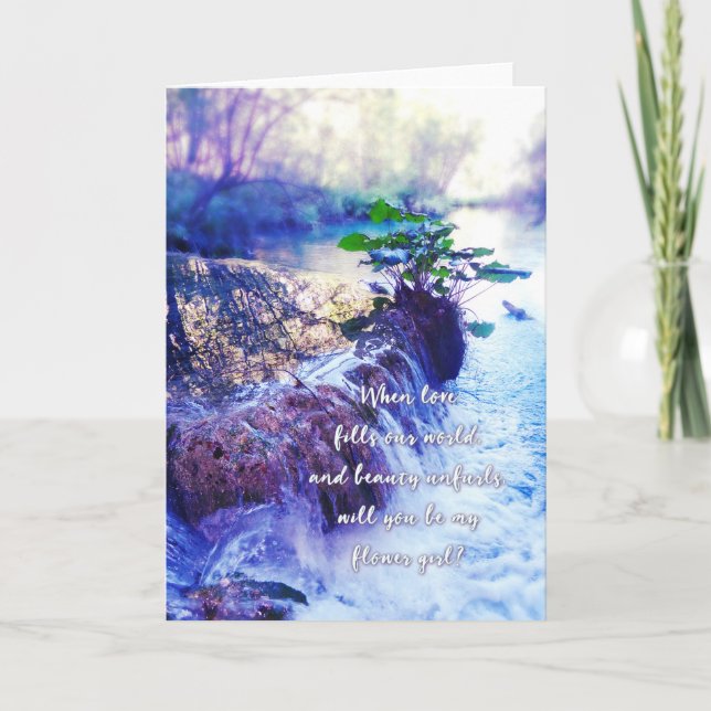 ser o meu convite para a menina das flores (Frente)