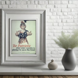 Ser Poster Patriótico