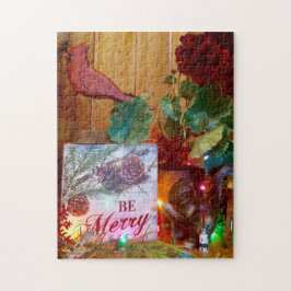 Ser Quebra-cabeça Cardinal de Feliz