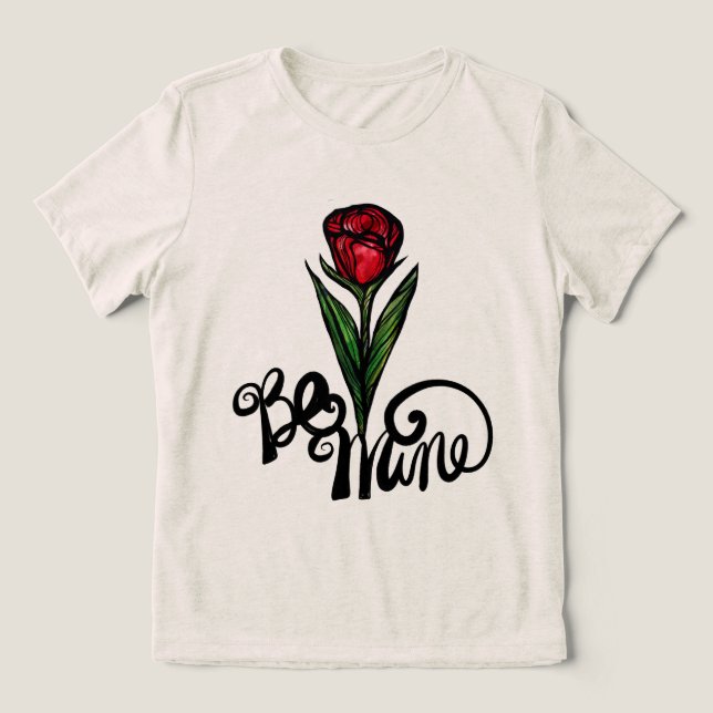 Ser Rosa vermelha Mine (Design frontal)