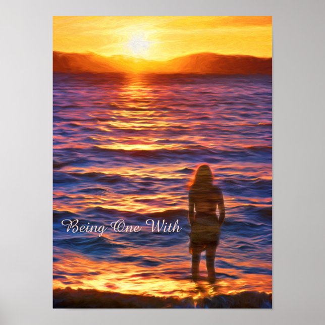 Ser Um Com Poster de Valor (Matte) (Frente)