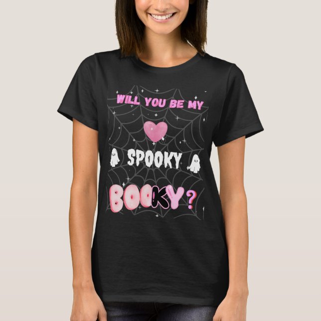 Será Minha Camiseta Assustadora de Livros (Frente)