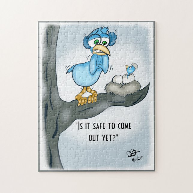 Será Que Salve Para Sair Do Quebra-cabeça De Jigse (Vertical)