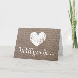 Serapilheira chique você será meu cartão do pedido