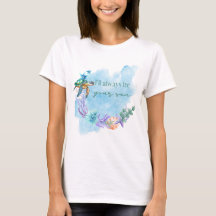 Serei sempre o seu mar - camiseta de mamãe