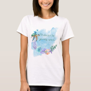 Serei sempre o seu mar - camiseta de mamãe
