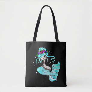 Sereia Colorida Tote Bag