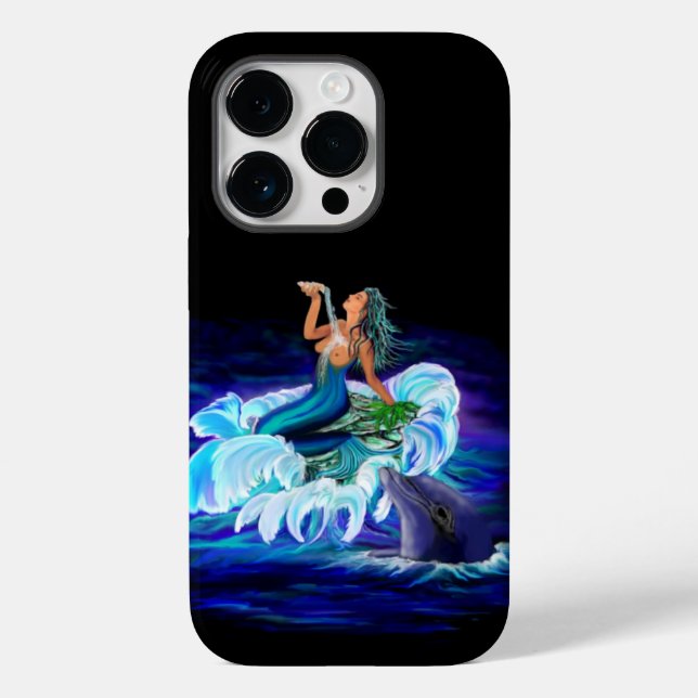 Sereia com Golfinho (Verso)