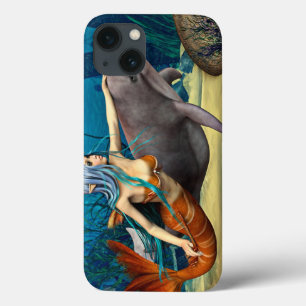Sereia com Golfinho