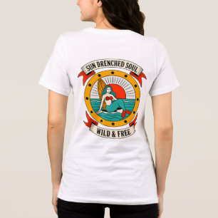 Sereia de Alma Ensolarada Arte Oceânica Selvagem