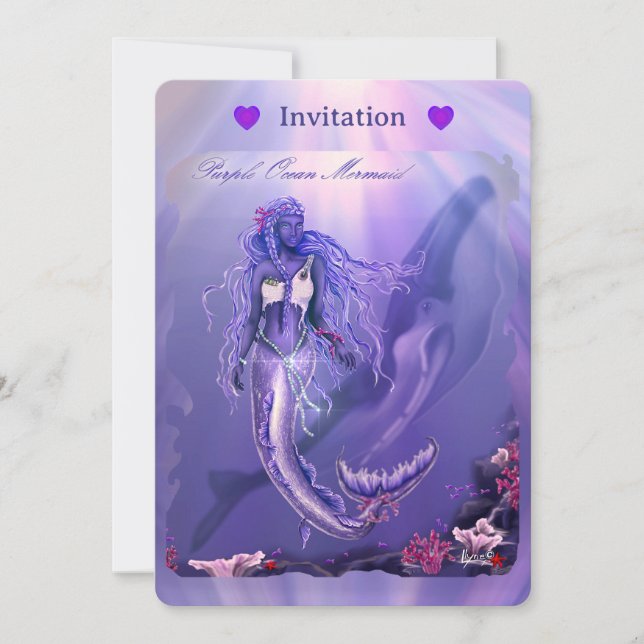 Sereia do Oceano Roxo (Frente)