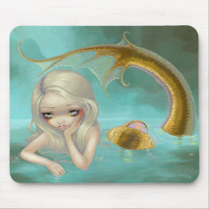 "Sereia dourada" Mousepad