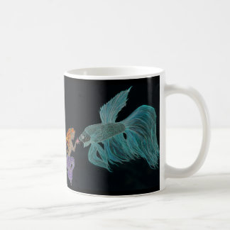 Sereia e beta caneca dos peixes