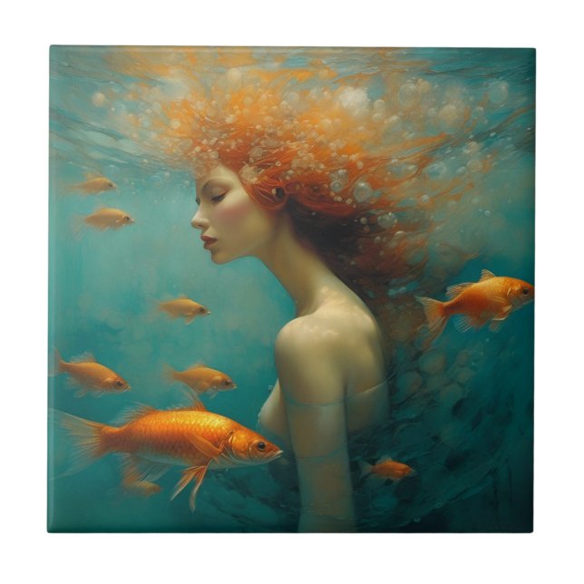 Sereia e Peixe-gato (Frente)