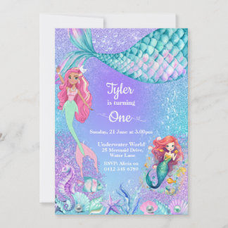 Sereia Glitter, Sob convite de Aniversário do Mar