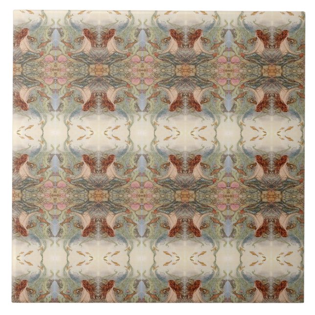 Sereia Imaged do grande espelho (Frente)