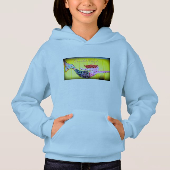 sereia mosaica rosa (Frente)