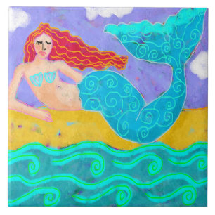 Sereia na Abstrato Shore