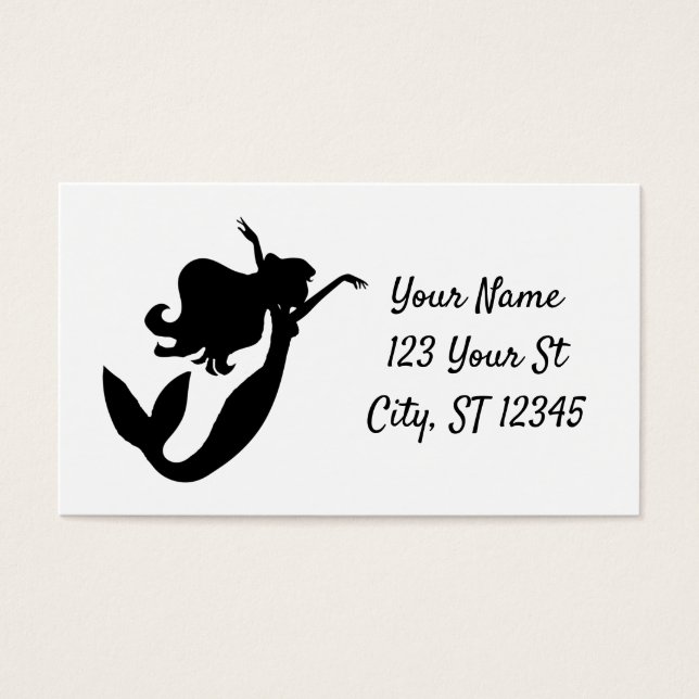 Sereia na silhueta do conselho Thunder_Cove (Frente)