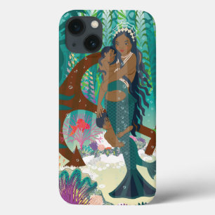 Sereia (pele castanha e olhos)