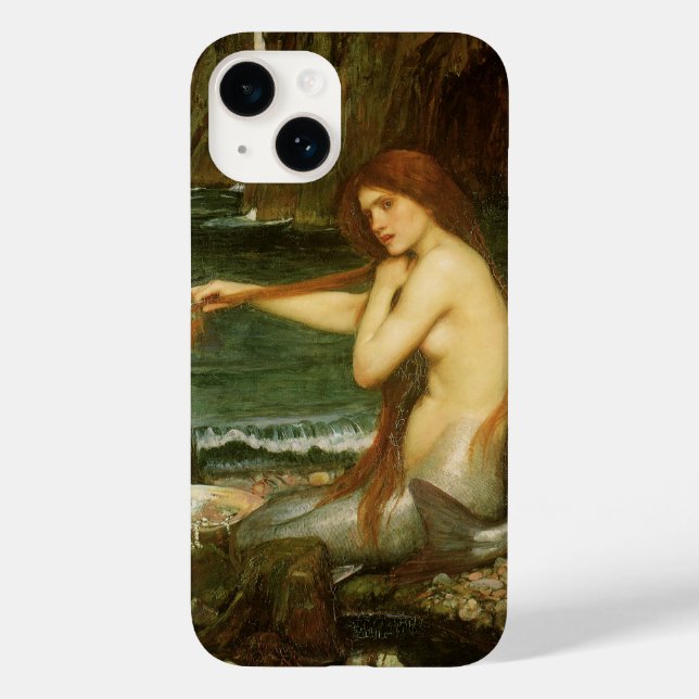Sereia por John William Waterhouse (Verso)