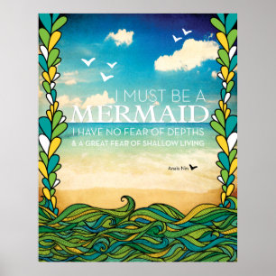 Sereia - poster de Anais Nin